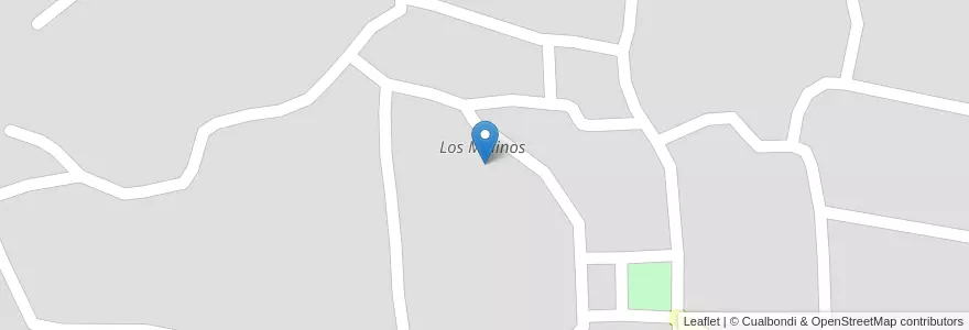 Mapa de ubicacion de Los Molinos en アルゼンチン, ラ・リオハ州, Departamento Castro Barros, Los Molinos.