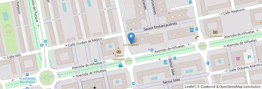 Mapa de ubicacion de Los Nogales en 西班牙, Comunidad De Madrid, Comunidad De Madrid, Área Metropolitana De Madrid Y Corredor Del Henares, Tres Cantos.