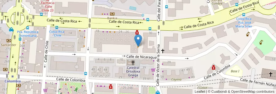 Mapa de ubicacion de Los Pescaítos en Spain, Community Of Madrid, Community Of Madrid, Área Metropolitana De Madrid Y Corredor Del Henares, Madrid.