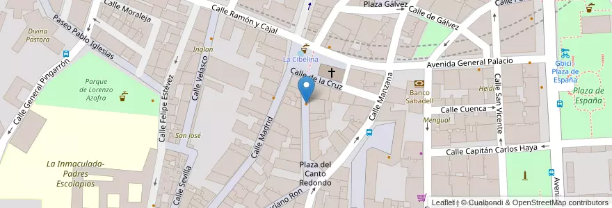 Mapa de ubicacion de Los pescaitos en España, Comunidad De Madrid, Comunidad De Madrid, Área Metropolitana De Madrid Y Corredor Del Henares, Getafe.