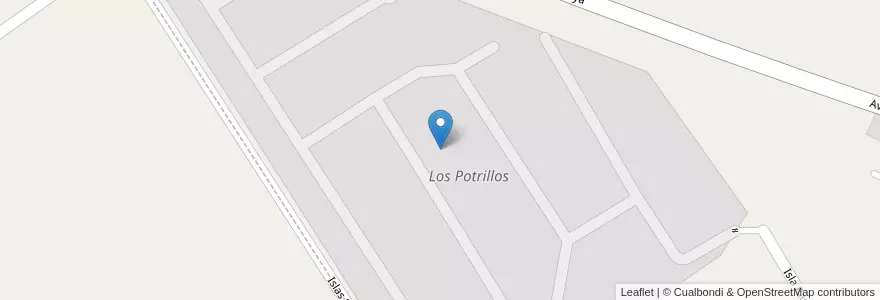 Mapa de ubicacion de Los Potrillos en アルゼンチン, ブエノスアイレス州, Partido Del Pilar, Fátima.