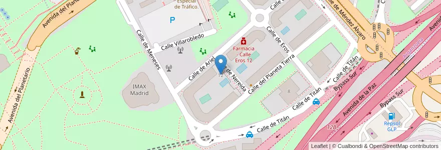 Mapa de ubicacion de Los Soletes Proyectos Infantiles, S.L. II en Испания, Мадрид, Мадрид, Área Metropolitana De Madrid Y Corredor Del Henares, Мадрид.