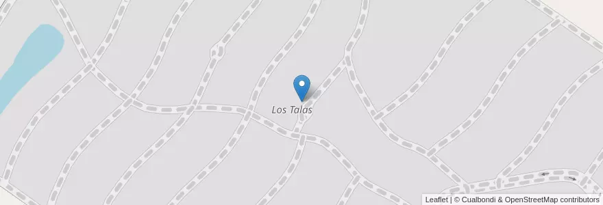 Mapa de ubicacion de Los Talas en Argentinië, Buenos Aires, Partido De Ezeiza, Tristán Suárez.