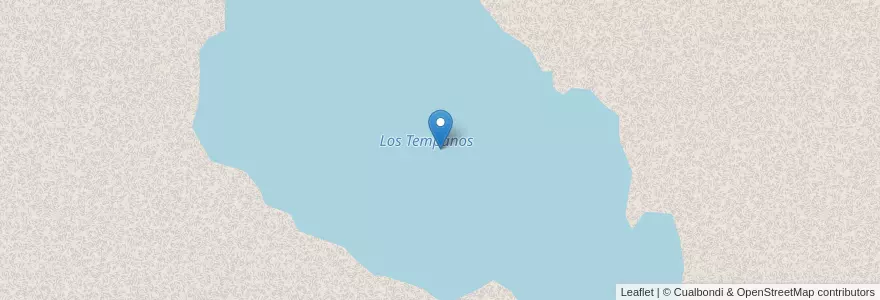 Mapa de ubicacion de Los Tempanos en Аргентина, Чили, Рио-Негро, Departamento Bariloche.