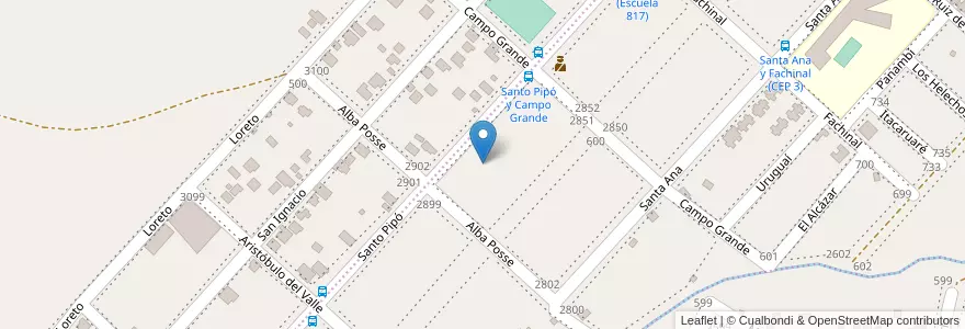 Mapa de ubicacion de Lote 21 en Arjantin, Misiones, Departamento Capital, Municipio De Garupá.
