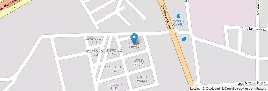 Mapa de ubicacion de LOTE EL PARQUE en الأرجنتين, Salta, Capital, Municipio De Salta, Salta.