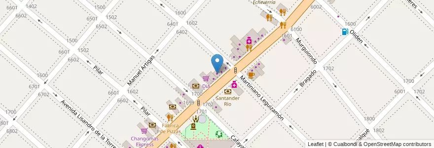 Mapa de ubicacion de Lotería de la Ciudad, Mataderos en الأرجنتين, Ciudad Autónoma De Buenos Aires, Comuna 9, Buenos Aires.
