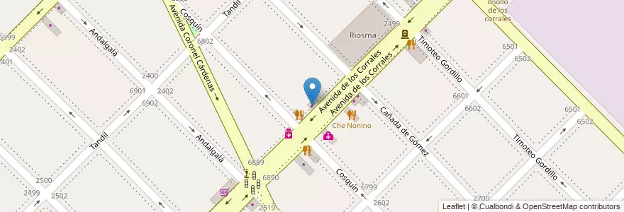 Mapa de ubicacion de Lotería de la Ciudad, Mataderos en Argentina, Ciudad Autónoma De Buenos Aires, Comuna 9, Buenos Aires.