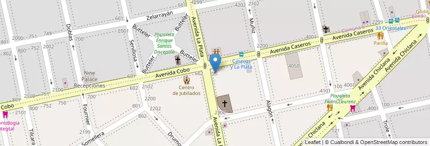 Mapa de ubicacion de Lotería de la Ciudad, Nueva Pompeya en Argentina, Ciudad Autónoma De Buenos Aires, Comuna 4, Buenos Aires.