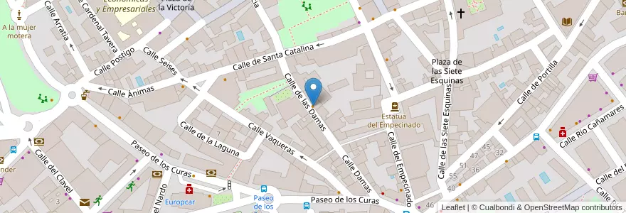 Mapa de ubicacion de Lounge drink La Corrala en إسبانيا, منطقة مدريد, منطقة مدريد, Área Metropolitana De Madrid Y Corredor Del Henares, القلعة الحجارة.