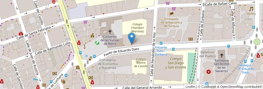 Mapa de ubicacion de Lua en España, Comunidad De Madrid, Comunidad De Madrid, Área Metropolitana De Madrid Y Corredor Del Henares, Madrid.
