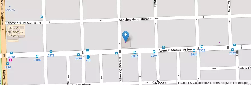 Mapa de ubicacion de Lubri Cars en Argentine, Santa Fe, Departamento Rosario, Municipio De Rosario, Rosario.