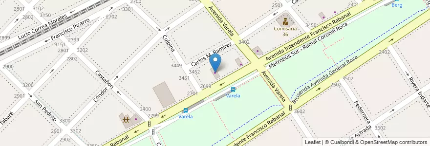 Mapa de ubicacion de Lubricantes La Rampa, Villa Soldati en آرژانتین, Ciudad Autónoma De Buenos Aires, Buenos Aires, Comuna 8.