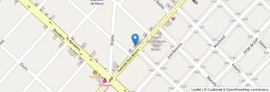 Mapa de ubicacion de Lubricentro David en Argentinië, Buenos Aires, Partido De La Matanza, Partido De Morón.