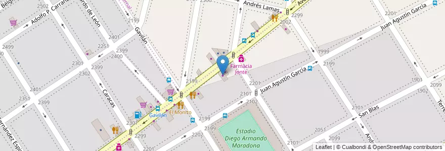 Mapa de ubicacion de Lubricentro, Villa General Mitre en Arjantin, Ciudad Autónoma De Buenos Aires, Buenos Aires.