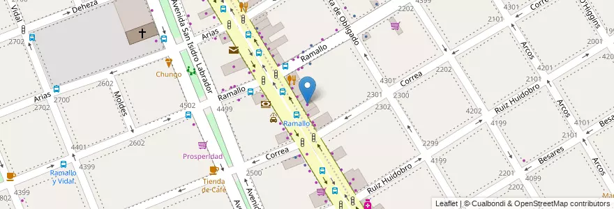 Mapa de ubicacion de Lubrirap, Nuñez en アルゼンチン, Ciudad Autónoma De Buenos Aires, ブエノスアイレス, Comuna 13.