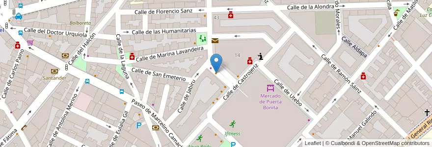 Mapa de ubicacion de Lucimar en 스페인, Comunidad De Madrid, Comunidad De Madrid, Área Metropolitana De Madrid Y Corredor Del Henares, 마드리드.