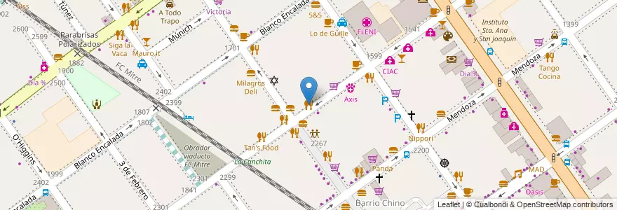 Mapa de ubicacion de luCumma, Belgrano en アルゼンチン, Ciudad Autónoma De Buenos Aires, ブエノスアイレス, Comuna 13.