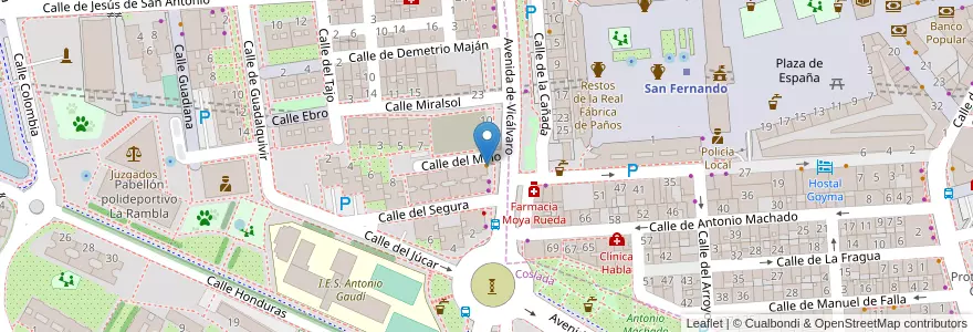 Mapa de ubicacion de Luis en Espagne, Communauté De Madrid, Communauté De Madrid, Área Metropolitana De Madrid Y Corredor Del Henares, Coslada.