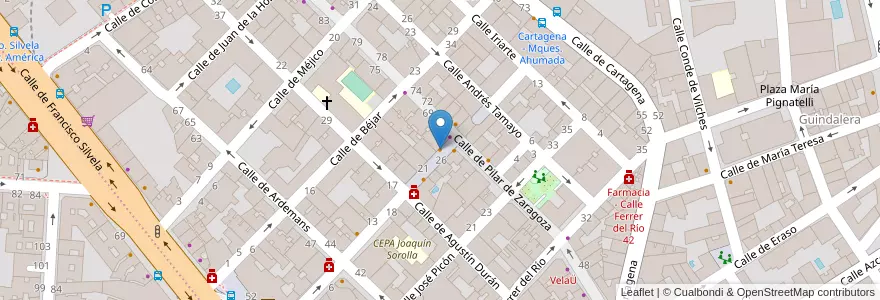 Mapa de ubicacion de Luis en Испания, Мадрид, Мадрид, Área Metropolitana De Madrid Y Corredor Del Henares, Мадрид.