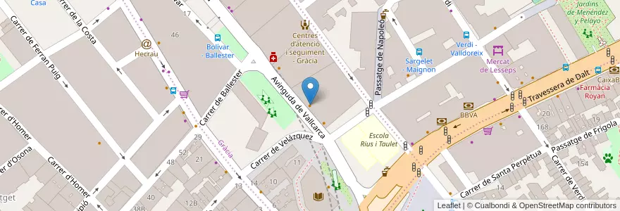 Mapa de ubicacion de Luis en 西班牙, Catalunya, Barcelona, Barcelonès, Barcelona.