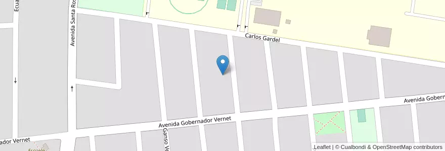 Mapa de ubicacion de Luis Vernet en Argentinië, La Rioja, Departamento Capital, La Rioja.