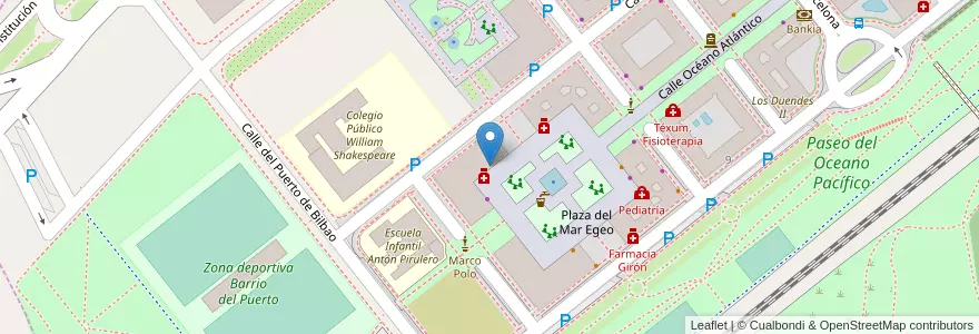 Mapa de ubicacion de Luna De Pao en Spagna, Comunidad De Madrid, Comunidad De Madrid, Área Metropolitana De Madrid Y Corredor Del Henares, Madrid.
