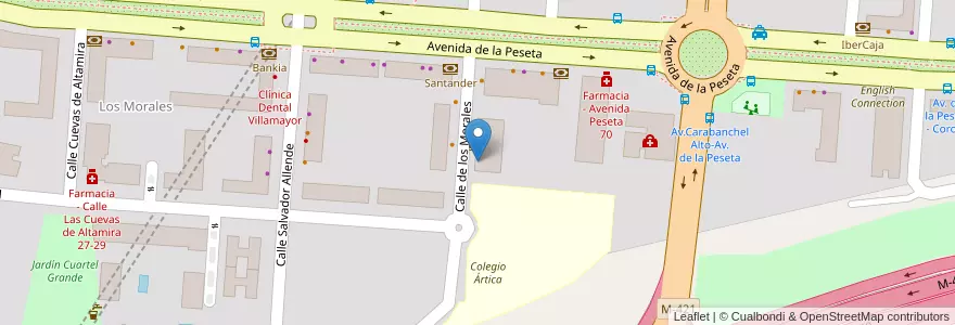 Mapa de ubicacion de Luna Lunera en İspanya, Comunidad De Madrid, Comunidad De Madrid, Área Metropolitana De Madrid Y Corredor Del Henares, Leganés.