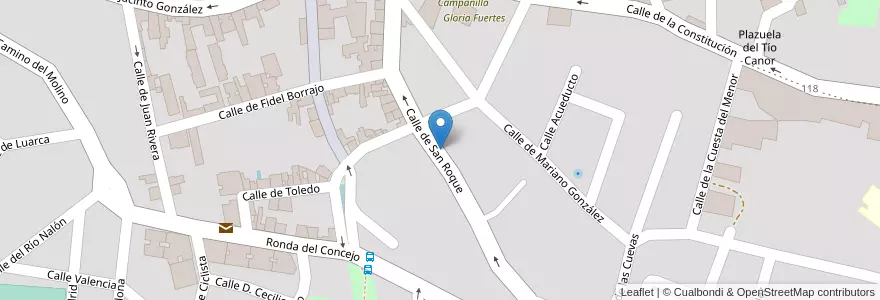 Mapa de ubicacion de Luna Lunera en Spanje, Comunidad De Madrid, Comunidad De Madrid, Comarca Sur, Navalcarnero.