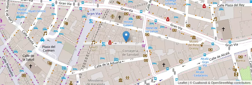 Mapa de ubicacion de Lupita en 스페인, Comunidad De Madrid, Comunidad De Madrid, Área Metropolitana De Madrid Y Corredor Del Henares, 마드리드.