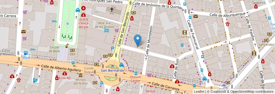 Mapa de ubicacion de Luxury en Испания, Мадрид, Мадрид, Área Metropolitana De Madrid Y Corredor Del Henares, Мадрид.