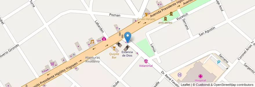 Mapa de ubicacion de Ma Vie en アルゼンチン, ブエノスアイレス州, Partido De José C. Paz.