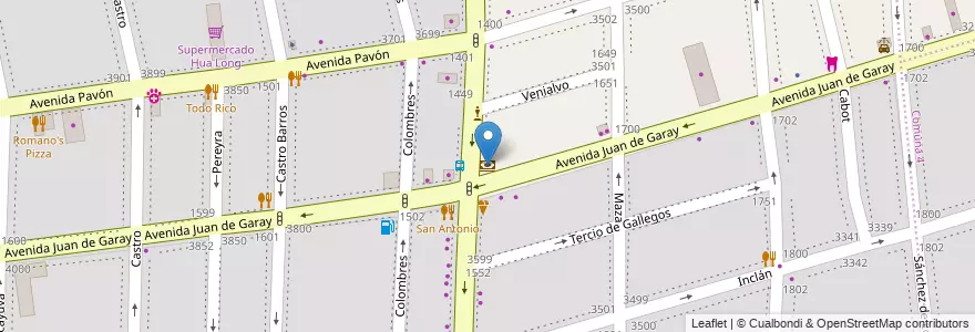 Mapa de ubicacion de Macro, Boedo en آرژانتین, Ciudad Autónoma De Buenos Aires, Comuna 5, Buenos Aires.