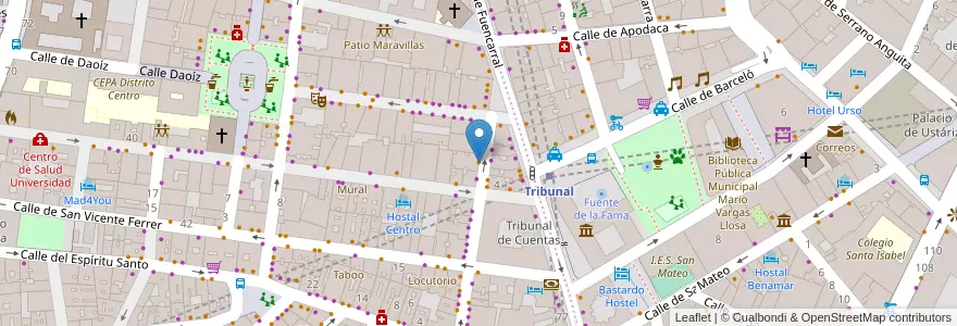 Mapa de ubicacion de Madrid me mata en Sepanyol, Comunidad De Madrid, Comunidad De Madrid, Área Metropolitana De Madrid Y Corredor Del Henares, Madrid.