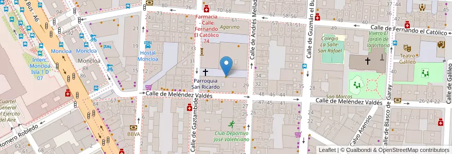 Mapa de ubicacion de Madriz Madrid en Spagna, Comunidad De Madrid, Comunidad De Madrid, Área Metropolitana De Madrid Y Corredor Del Henares, Madrid.