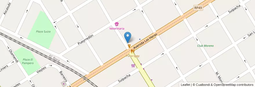 Mapa de ubicacion de Maga en Argentina, Buenos Aires, Partido De Quilmes, Quilmes.