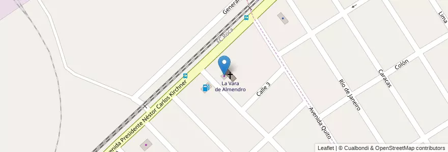 Mapa de ubicacion de Magalhaes en Arjantin, Buenos Aires, Partido De Ezeiza, Carlos Spegazzini.