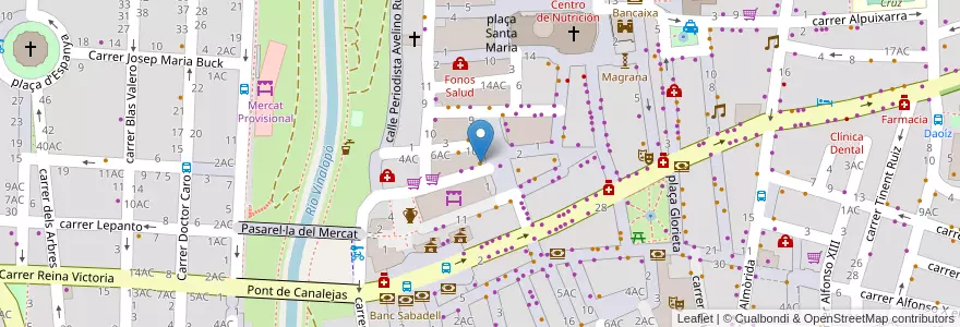 Mapa de ubicacion de Magda en Spanje, Valencia, Alicante, El Baix Vinalopó, Elx / Elche.