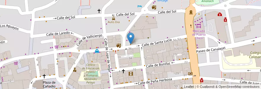 Mapa de ubicacion de Magic en スペイン, カンタブリア州, カンタブリア州, Santander, Santander.