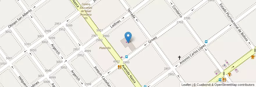 Mapa de ubicacion de Magoonher, Villa Pueyrredon en アルゼンチン, Ciudad Autónoma De Buenos Aires, Comuna 12, ブエノスアイレス.
