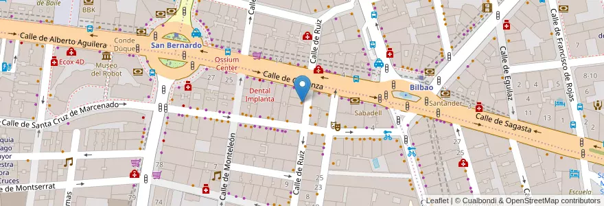 Mapa de ubicacion de Maïmú en Испания, Мадрид, Мадрид, Área Metropolitana De Madrid Y Corredor Del Henares, Мадрид.