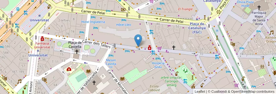 Mapa de ubicacion de majide en スペイン, カタルーニャ州, Barcelona, バルサルネス, Barcelona.