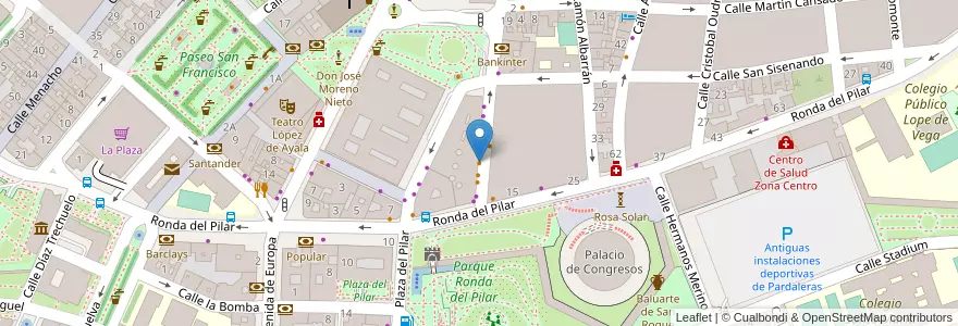Mapa de ubicacion de Mal de Amores en Spagna, Extremadura, Badajoz, Tierra De Badajoz, Badajoz.