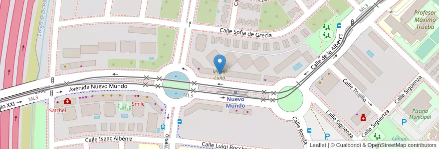 Mapa de ubicacion de Mamá Luna en Sepanyol, Comunidad De Madrid, Comunidad De Madrid, Área Metropolitana De Madrid Y Corredor Del Henares, Boadilla Del Monte.