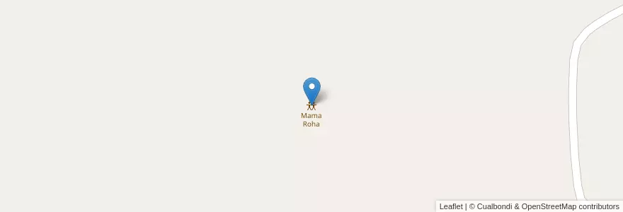Mapa de ubicacion de Mama Roha en Argentinien, Misiones, Departamento Oberá, Municipio De Campo Ramón.