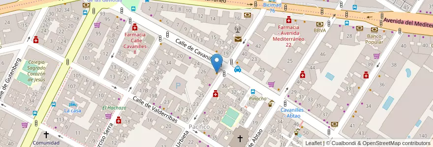 Mapa de ubicacion de Mama Toci en Spain, Community Of Madrid, Community Of Madrid, Área Metropolitana De Madrid Y Corredor Del Henares, Madrid.