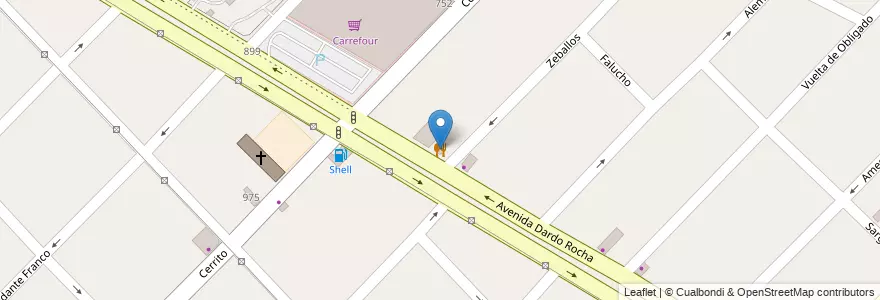 Mapa de ubicacion de Mamma Mia en Arjantin, Buenos Aires, Partido De Quilmes, Bernal.