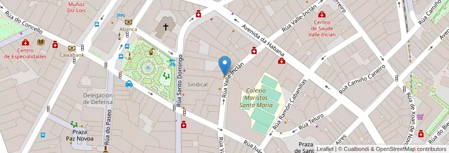 Mapa de ubicacion de Mamma Mia en Spanje, Galicië, Ourense, Ourense, Ourense.