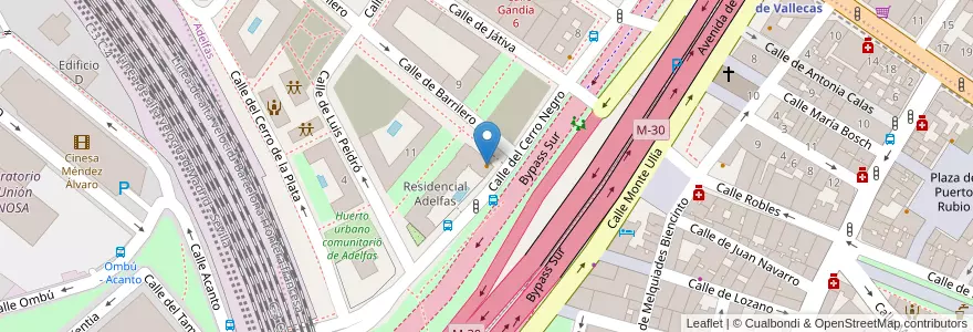 Mapa de ubicacion de Mamma Teresa en Испания, Мадрид, Мадрид, Área Metropolitana De Madrid Y Corredor Del Henares, Мадрид.