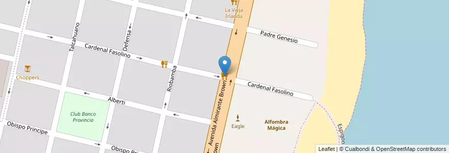 Mapa de ubicacion de Manalu en アルゼンチン, サンタフェ州, Departamento La Capital, Santa Fe Capital.